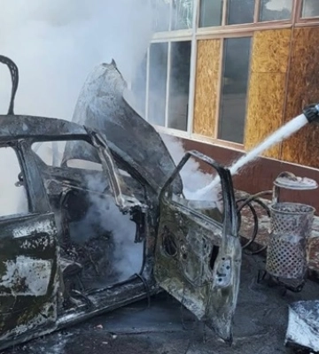 В Краматорске дрон попал в автомобиль, есть жертва