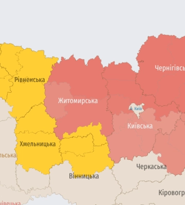 Ударні та реактивні БпЛА летять у західному напрямку