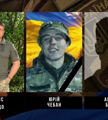 У війні з РФ загинули воїни з Кіровоградщини: Денис Фандо, Андрій Батка та Юрій Чебан