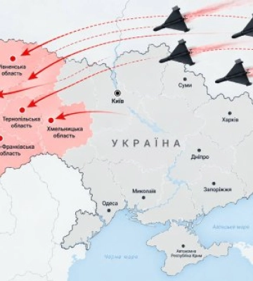 Ракетно-дроновий удар по Заходу України: під ударом заправка біля кордону з Польщею та транспортна інфраструктура