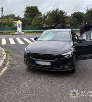 На Львівщині в ДТП травмувався 11-річний хлопець: поліція розслідує обставини