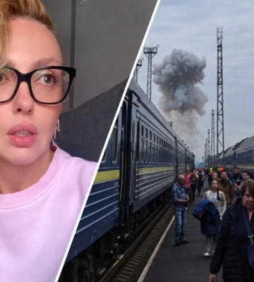 «Ми бігли в поле». Оля Полякова з донькою пережили атаку РФ дорогою до Польщі