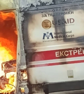 У Херсоні дрон атакував «швидку» - поранені двоє медиків
