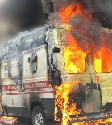 У Херсоні дрон атакував «швидку» - поранені двоє медиків
