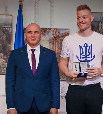 Мер Сєнкевич відзначив Якоба Хансена відзнакою «За заслуги перед Миколаєвом»
