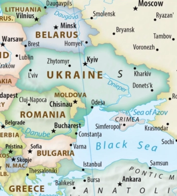 Нова карта світу від недалеких ООНівських чинуш «відрізала» Крим від України