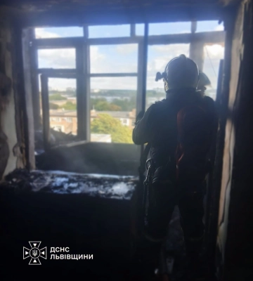 У Шептицькому загорілася квартира: є постраждалі