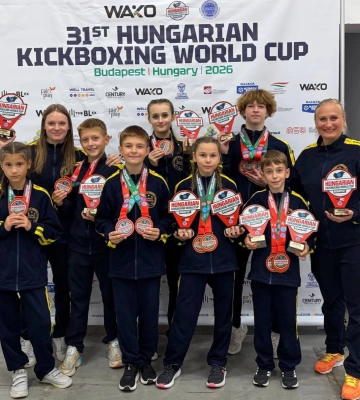 Одеські спортсмени підкорили Будапешт: 17 медалей на Кубку світу з кікбоксингу