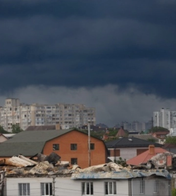 У Києві та області у найближчу годину очікується гроза