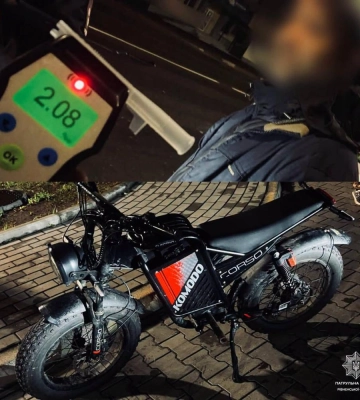 У Рівному патрульні двічі за ніч зупинили одного й того ж нетверезого водія