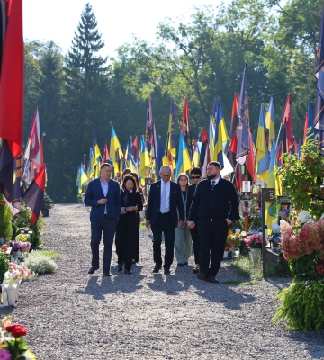 На Львівщину з робочим візитом прибув лідер Ради графства Норфолк