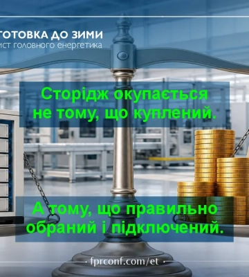 У Києві відбудеться конференція Підготовка до зими: чек-лист головного енергетика від ЕнергоТЕХ