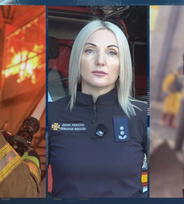На Прикарпатті рятувальники ліквідували пожежу, спричинену ворожою атакою