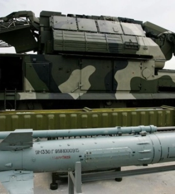 Нацгвардійці уразили російський ЗРК «Тор-М1» неподалік від Вугледара