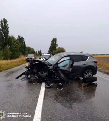 На Київщині ДТП на трасі відправила до лікарні обох водіїв-учасників