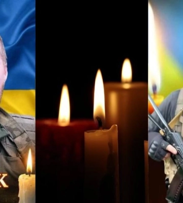 Рівненщина попрощалася із захисниками Олегом Дем’янчуком та Володимиром Болемчуком