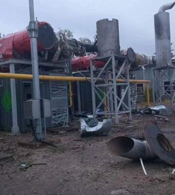 На Сумщині внаслідок російських обстрілів знищено об’єкт генерації потужністю 36,6 МВт (ФОТО)