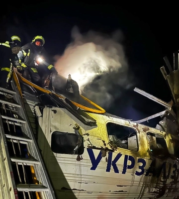 На Волині внаслідок російського удару загорівся тепловоз: що відомо