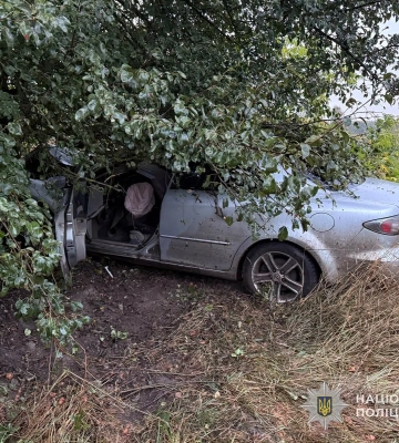 На Сумщині 64-річний чоловік загинув у ДТП за кермом власного автомобіля