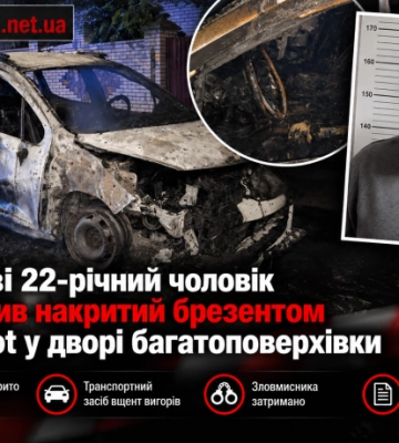 У Києві затримали палія авто у Солом’янському районі