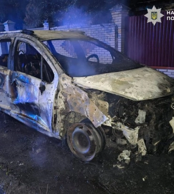 22-річного молодика затримали за підпал автомобіля в Солом’янському районі столиці