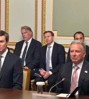 Трамп хоче, щоб Україна стала "великою нацією": Віткофф і Кушнер зробили перші заяви у Києві