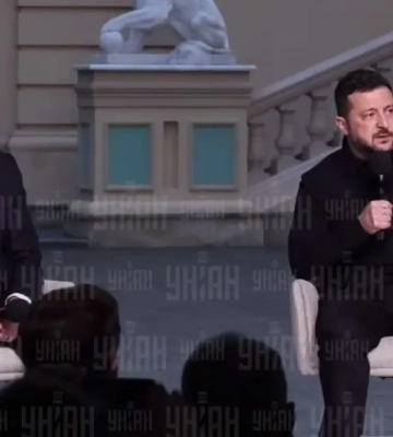 Присутствие  американцев «сработало лучше, чем системы Patriot»: Зеленский пошутил о проходящих в Киеве переговорах