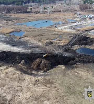 На Київщині незаконно видобули понад 17 тисяч тонн сапропелю