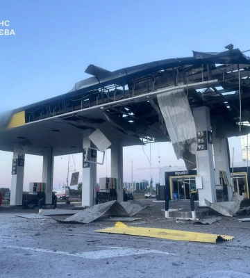 Дроны, атаковавшие АЗС в Киеве, были изготовлены всего две недели назад