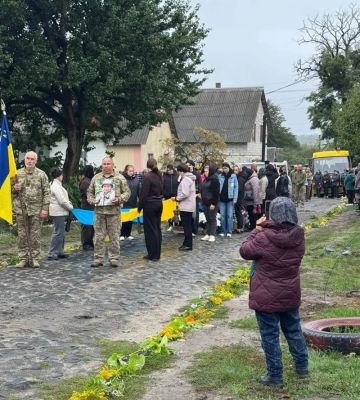 Навіки 25: поховали Героя з Волині Юрія Коломію, який понад 2 роки вважався зниклим безвісти