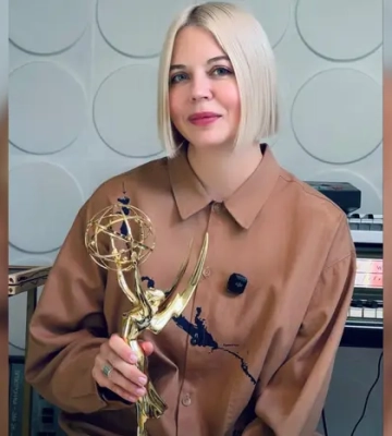 Співачка Onuka отримала статуетку «Еммі», яку здобула у 2024 році (відео)