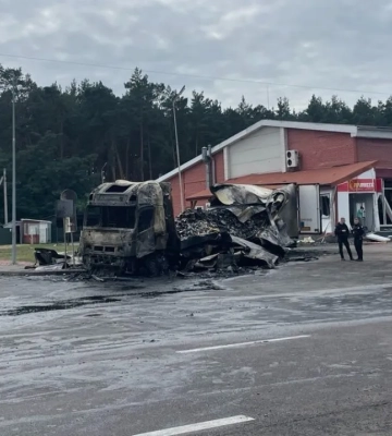Відео: Росія визнала удар по КПП Ягодин на кордоні з Польщею