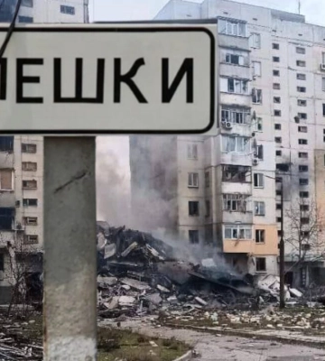 Гуманітарна катастрофа в Олешках: окупанти заблокували тисячі людей та морять їх голодом