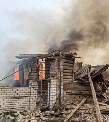 Росіяни протягом години били КАБами по центру Ізюма, є постраждалі (оновлено)