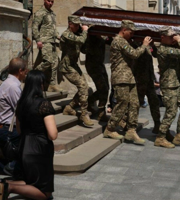 У Львові попрощаються із двома Героями, - ФОТО