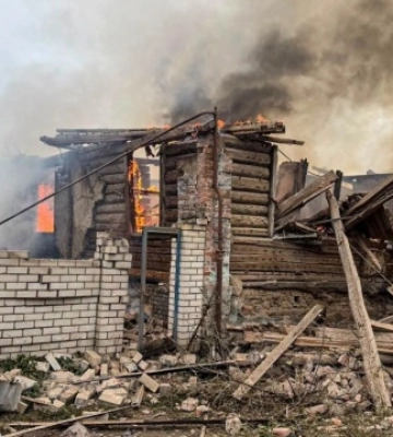 Масовані удари РФ по Ізюму: кількість постраждалих зросла до 11