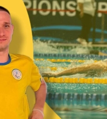 Спортсмен із Жовтих Вод став чемпіоном Європи з параплавання та встановив рекорд