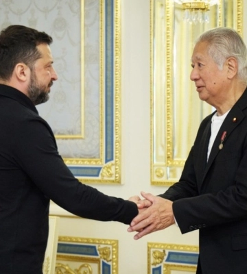 Зеленський провів зустріч зі спікером парламенту Японії, говорили про енергетичну та оборонну співпрацю