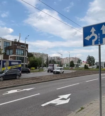 На одному з перехресть Львова на 57% зменшилася кількість ДТП після зміни руху