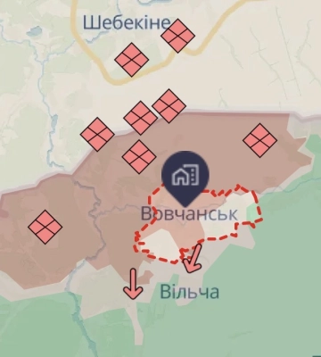 Росіяни продовжують штурмувати малими групами на Вовчанському напрямку — «Гарт»