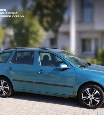 Автівку, яку ввезли в Україну контрабандним шляхом, передали військовим волинської бригади