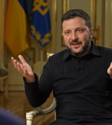 Зеленський для CBS News: Путін боїться, що з фронту повернеться мільйон злих солдатів