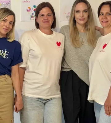 «Майже щодня під обстрілами»: Анджеліна Джолі розповіла про поїздку до Харкова наприкінці серпня