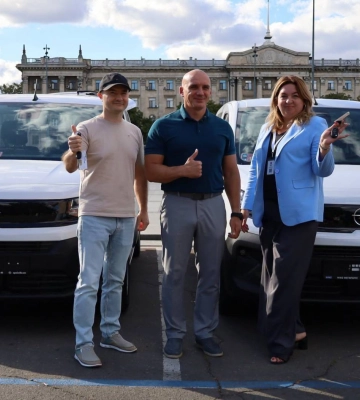 Миколаїв отримав спеціалізовані автомобілі від міжнародних партнерів