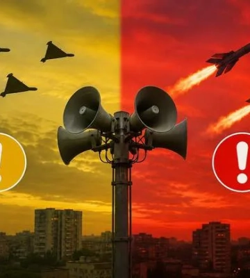 Днепропетровская область просит отменить два уровня воздушной тревоги