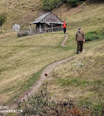 На Рахівщині другу добу тривають пошуки заблукалого 71-річного грибника