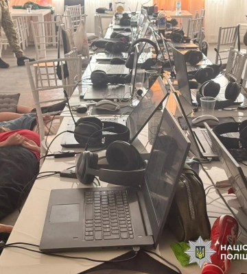 На Вінниччині поліція заблокувала роботу ще двох шахрайських кол-центрів. ФОТО