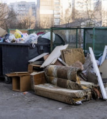 На Оболоні створять майданчики для великогабаритного сміття
