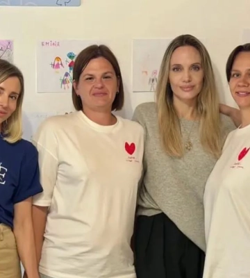 Анджеліна Джолі розповіла про поїздку до Харкова