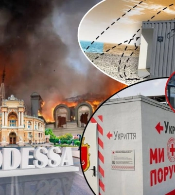 Сокрушительные удары по Одессе: где людям прятаться в городе и на пляжах